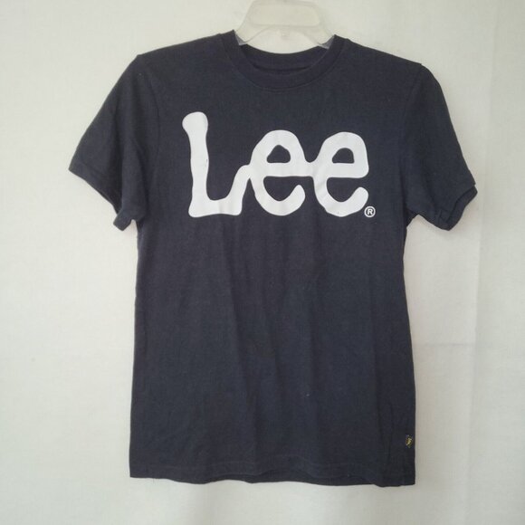 Lee‎ Shirt Mens M Black Logo Active Casual Rodeo Running Basketball - Picture 1 of 12